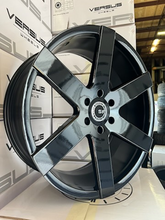 24" Street Force SF054 Baller Wheel 🔥 24X10 +30 6X139.7 🔥 C.B 78.1 Gloss Black Rim ✅